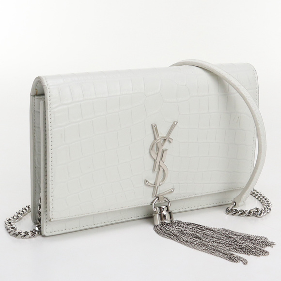 Saint Laurent Chain Wallet Crossbody Shoulder Bag Calf - Picture 1 of 11